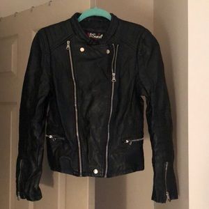 B Sweet faux leather jacket